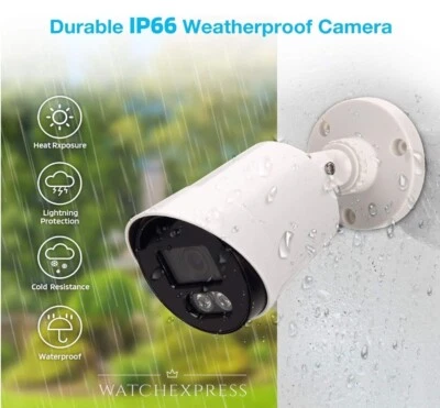 TELECAMERA Videosorveglianza 4 in 1 Visione Notturna CVI TVI AHD CVBS Waterproof - Immagine 1 di 4