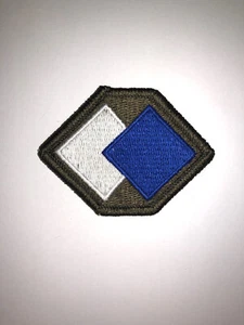 Parche de hombro 96ª División de Infantería/Brigada de Sostenimiento Ejército de los Estados Unidos - Imagen 1 de 2