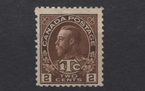 Canada #MR4 2c + 1c brown (Die II) MH OG WAR TAX STAMPS 1916 - Picture 1 of 2