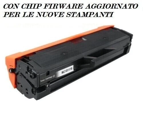 TONER Samsung 111  Per M2020 M2021 M2022 M2026 M2070 CHIP AGGIORNATO* - Immagine 1 di 1