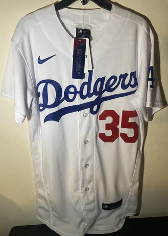 Nike Authentic Cody Bellinger Los Angeles Dodgers Jersey White 40 M Cover