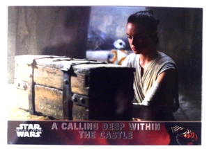 2016 Topps Star Wars: The Force Awakens Chrome Refractor A Calling Deep #53 - Imagen 1 de 2