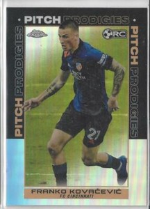 2021 Topps Chrome MLS Refractors RC #197 Franko Kovacevic FC Cincinnati
