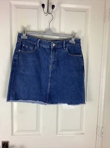 Red herring denim skirt uk size 14 - Picture 1 of 7