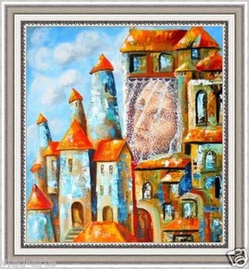 Gemälde Original Ölleinwand von Pronkin 2015 ZEITGENÖSSISCHE KUNST surreale Illusion - Bild 1 von 10