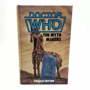 RARE Hardcover Doctor Who The Myth Makers Donald Cotton 1985 Pristine W.H. Allen - Picture 1 of 8
