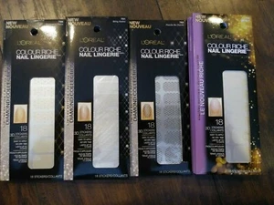L'oreal Colour Riche Nail Lingerie Stickers - Lot Of 18 packages - Picture 1 of 5