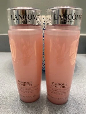 2 Lancome Tonique Confort Re-Hydrating Toner 6.7 oz x 2  NEW  Sealed GENUINE $70 - Image 1 of 4