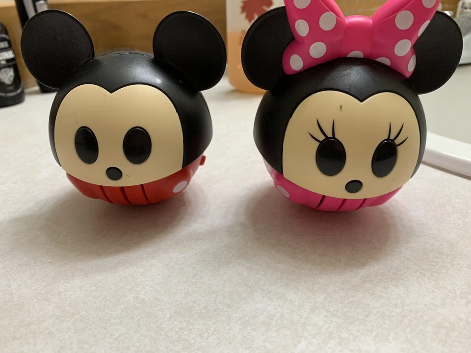 Brinquedo de movimento Disney Minnie e Mickey Mouse oscilante e rolo bebê - Imagem 1 de 1