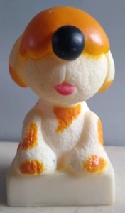 VHTF/RARE EUC VINTAGE/VTG 1980 HENSON SESAME STREET BARKLEY DOG PVC FIGURE - Picture 1 of 5