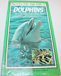 Nature Series - Dolphins Our Friends From The Sea (New Sealed VHS 1993) Frogs - Picture 1 of 2
