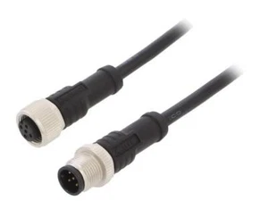 M12A05ML-12AFL-SDA05 Kabel: für Sensoren/Automaten PIN: 5 M12-M12 0,5m Stecker 6 - Picture 1 of 1