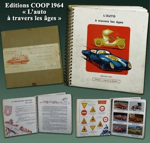 Editions COOP 1964, « L’auto à travers les âges », album complet, 100 tôles - Bild 1 von 3