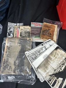 Lot Of Historical Papers Photos And History For Westwood, CA Vintage Lumber - Photo 1 sur 10