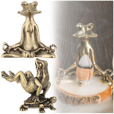 Turtle Frog Tea Pet Brass Frog Censer Retro Animal Sculpture Desktop Ornament