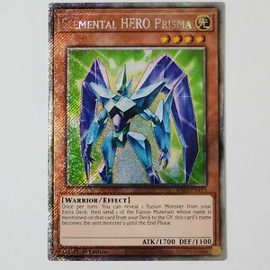 Elemental HERO Prisma - RA03-EN193 - Casi nuevo - Platino Secreto Raro - 1ª edición - Yugioh - Imagen 1 de 2