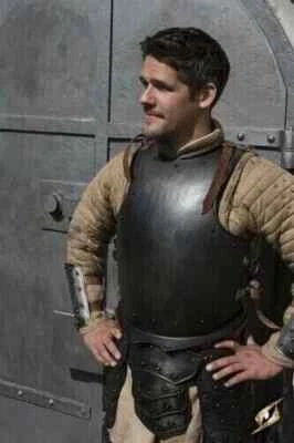 Medieval wearable Breast Plate Dark Warrior Cuirass Cosplay Plated Knight Armor - Image 1 of 3