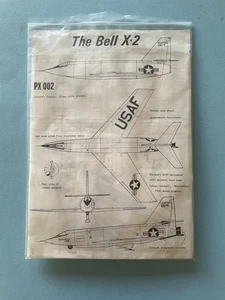 MAINTRACK Project-X #PX002 BELL X-2 vac-form of '50s research first to Mach 3 NR - Bild 1 von 8