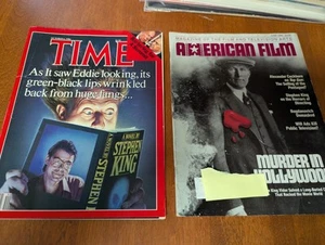 Stephen King magazine lot Time 1986 American Film + Shaw Brothers - Bild 1 von 15
