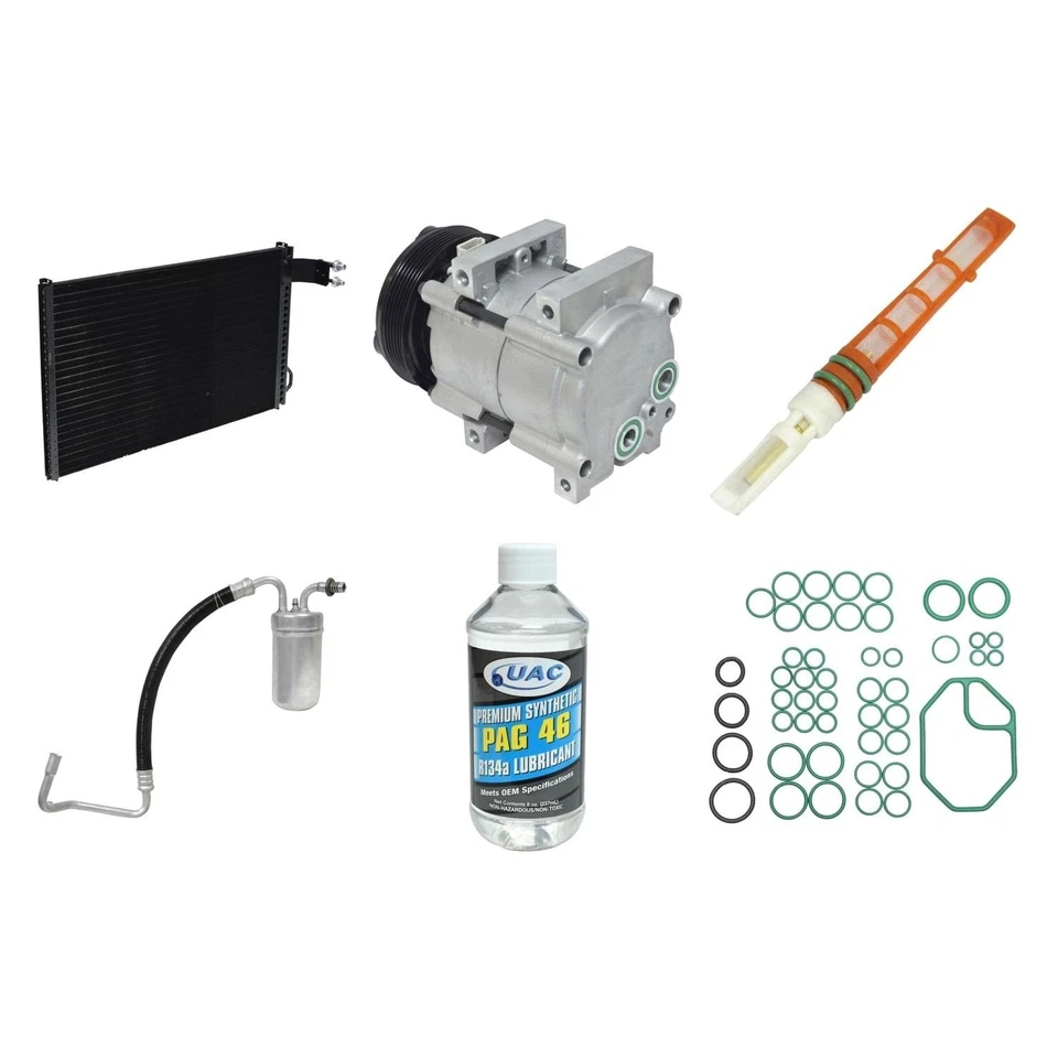 For Ford Thunderbird 1990-1993 UAC KT6330A A/C Compressor Kit Foto 1 de 1