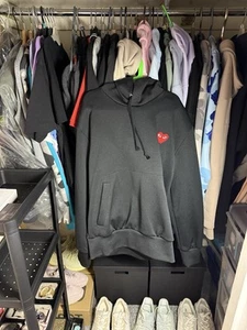 Comme Des Garçons Black Men’s Pullover Hoodie - Picture 1 of 6