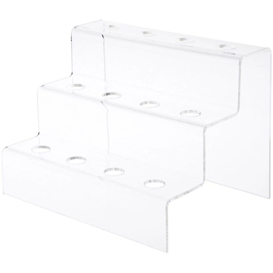 Tapón de botella de vino acrílico transparente Plymor escaleras, 6,25" H x 8,75" W x 6,5" D Foto 1 de 1