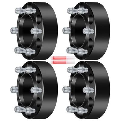 4 Pcs 2" Hub Centric Wheel Spacers For Toyota Tacoma Sequoia 4Runner 6 Lug 6x5.5 - Изображение 1 из 4