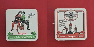 Stolz Bräu Isny - Genuß auf leichte Art… Brauerei Bierdeckel Bier - Bild 1 von 1