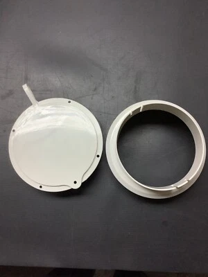 Air Conditioner AC 5.9” Exhaust Air Hose Adapter and Wall Flange Set DeLonghi - Image 1 of 4