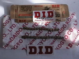 DID MOTORCYCLE CHAIN 415 ER 415ER GOLD EXTENSION LINKS 10 12 14 16 18 20 - Picture 1 of 1