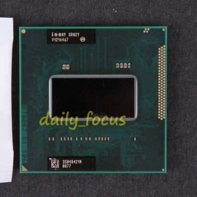 Intel Core i7-2630QM i7 2630QM SR02Y 2 GHz FF8062700837005 CPU Processor 5 GT/s - Image 1 of 2