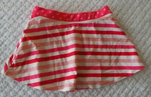 LL Bean Mädchen 10 Schwimmrock Überwurf rosa weiß sehr guter Zustand Pool Strand - Bild 1 von 1