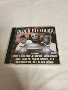 BLOCK BLEEDERS Vol. 1 Rap CD KING GEORGE Black Trump KACH 22 Ska-Face Al Kapone - Picture 1 of 13