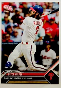 2023 Topps Now Phillies Bryce Harper 300th HR #786 - Picture 1 of 2