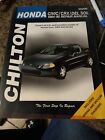 Honda Civic, CRX et Del Sol, 1984 - 1995 manuel de réparation livre automobile Chilton