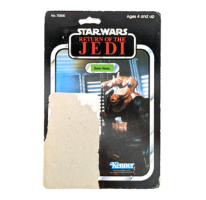 Star Wars Vintage 1983 Kenner Ree-Yees 77-Back Cardback