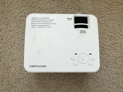 DBPOWER T20 LCD Mini Movie Projector Multimedia Home Theater - Image 1 of 4