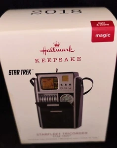 Hallmark Keepsake Star Trek TOS Starfleet Tricorder with lights and sound, 2018 - Picture 1 of 5