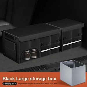 Trunk Cargo Organizer Foldable Storage Collapsible Box Bag Bin for Car Truck SUV - Picture 1 of 12