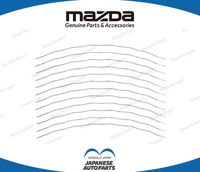 Muelle de sellado lateral del rotor del motor RX-8 2004-2011 MAZDA OEM N3H1-11-C17B × 12 piezas Foto 1 de 4