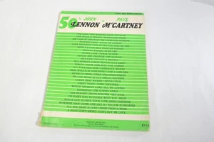 50 por John Lennon & Paul McCarthy Easy Big Note Guitarra Cubierta Suave Libro de Música - Imagen 1 de 12