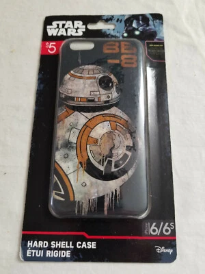 CAPA RÍGIDA STAR WARS BB-8 IPHONE 6/6S NOVA FECHADA - Imagem 1 de 4