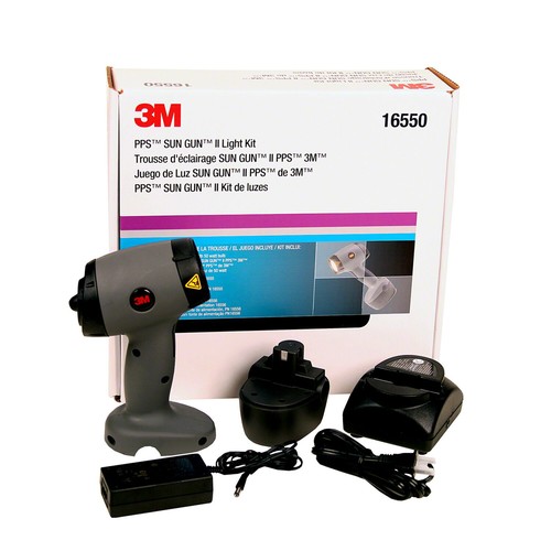 3M Sun Gun Light Kit Includes Light Battery and Battery Charger & Hard ...