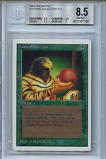 MTG Unlimited Natural Selection BGS 8.5 NM-MT+ card Magic 7180 Amricons