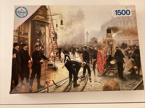 Rompecabezas de colección de Falcon - The Fire Brigade - Copenhague 1500 piezas - Imagen 1 de 8