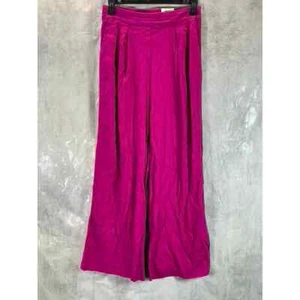 INC International Concepts Damen Cranberry Rose Hochhaus weitbeinige Hose Gr. 8 - Bild 1 von 11