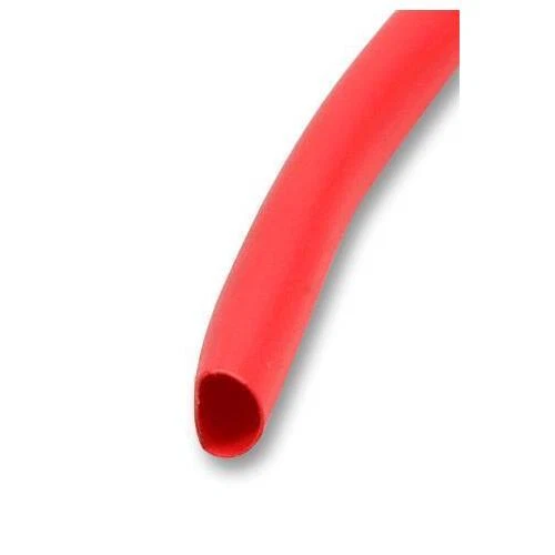 9.5mm 2:1 Normal Wall Heat Shrink Tubing, Red, 1.2m - PELB0329 - Image 1 of 1