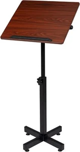 Bonnlo Classic Lectern Podium Stand, Height Adjustable Church Classroom Lecture, - Picture 1 of 8