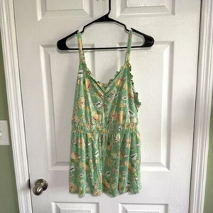 Torrid Super Soft Sweetheart Ruched Babydoll Tank Top Size 2X - Picture 1 of 11