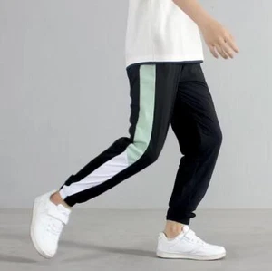 New Summer Kids Children Faux Ice silk Pants Boys Elastic Waist Casual Trousers - Picture 1 of 17
